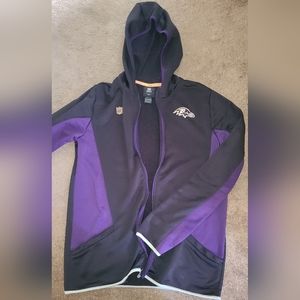 Ravens Zip Up Hoodie